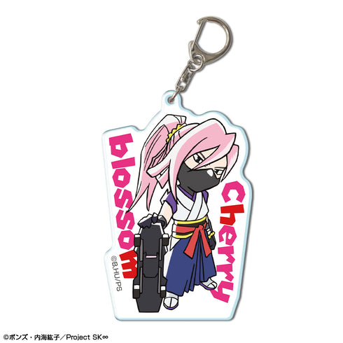 『SK∞ エスケーエイト』ビッグアクリルキーホルダー デザイン05(Cherry blossom)